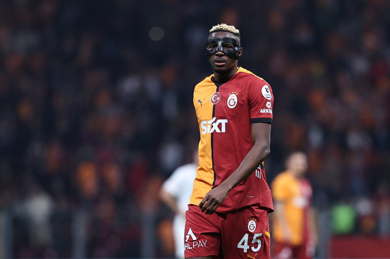 Victor Osimhen Galatasaray and Mask