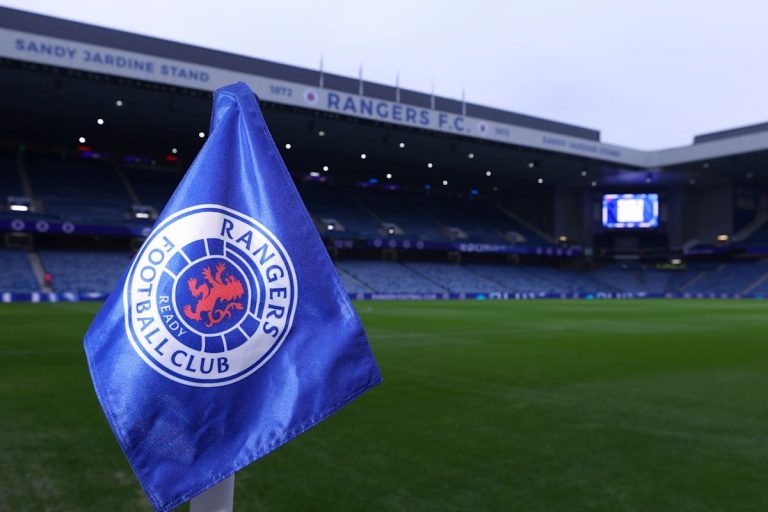 Rangers FC Corner flag