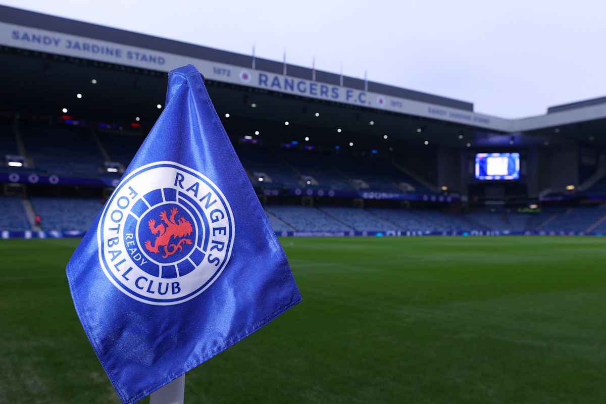 Rangers FC Corner flag