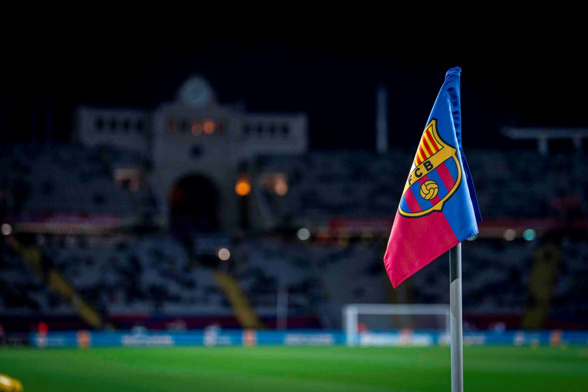 Barcelona corner flag