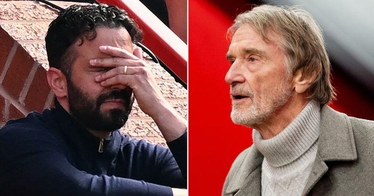 Ruben Amorim Sir Jim Ratcliffe Old Trafford