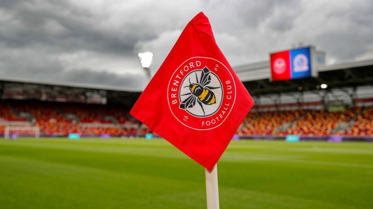Brentford corner flag