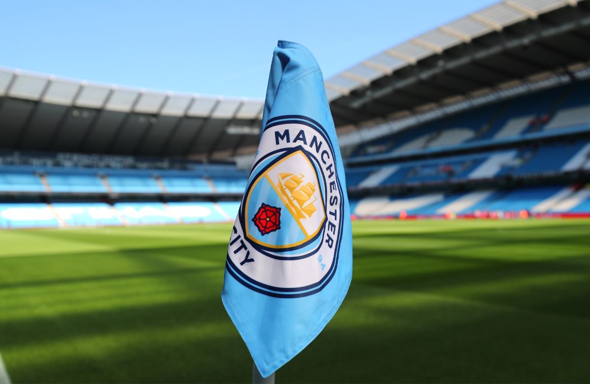 Manchester City corner flag
