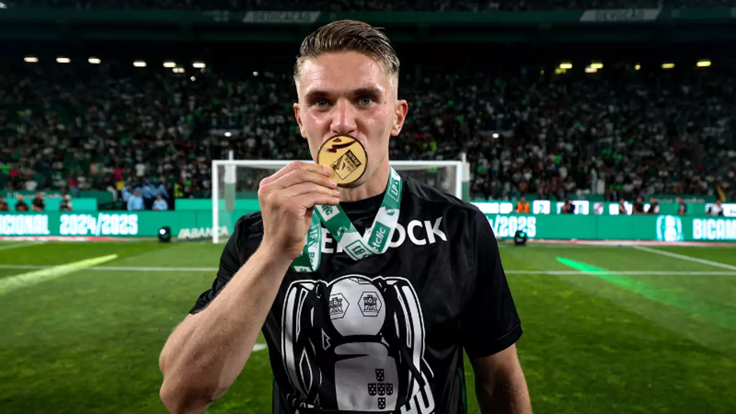 Viktor Gyokeres Liga Portugal medal