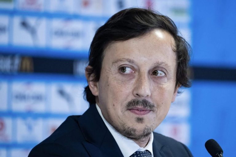 Pablo Longoria Marseille chief Speaking on Greenwood