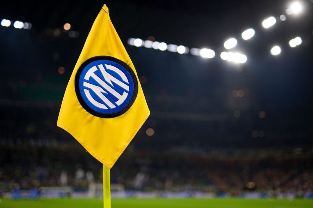 Inter Milan corner flag