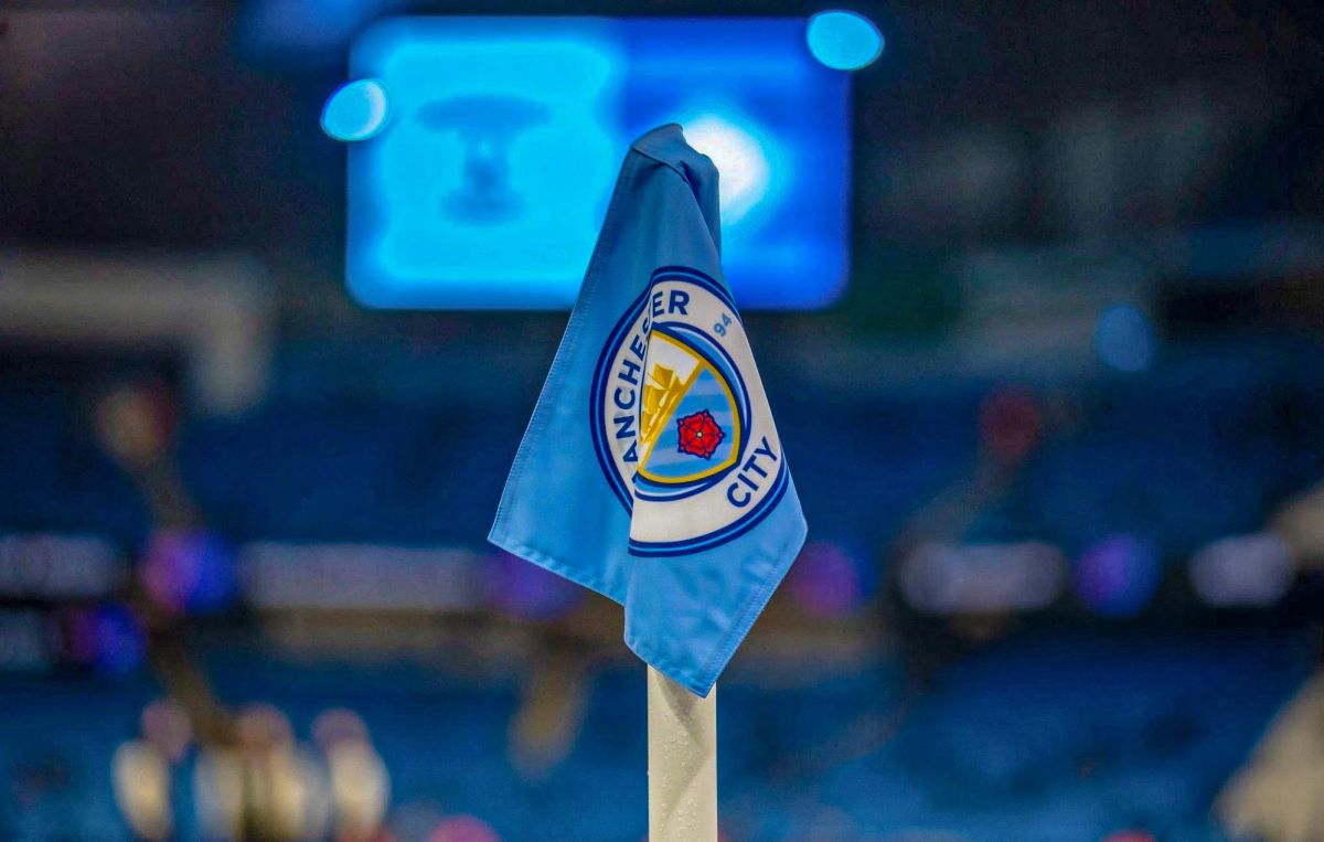 Manchester City corner flag