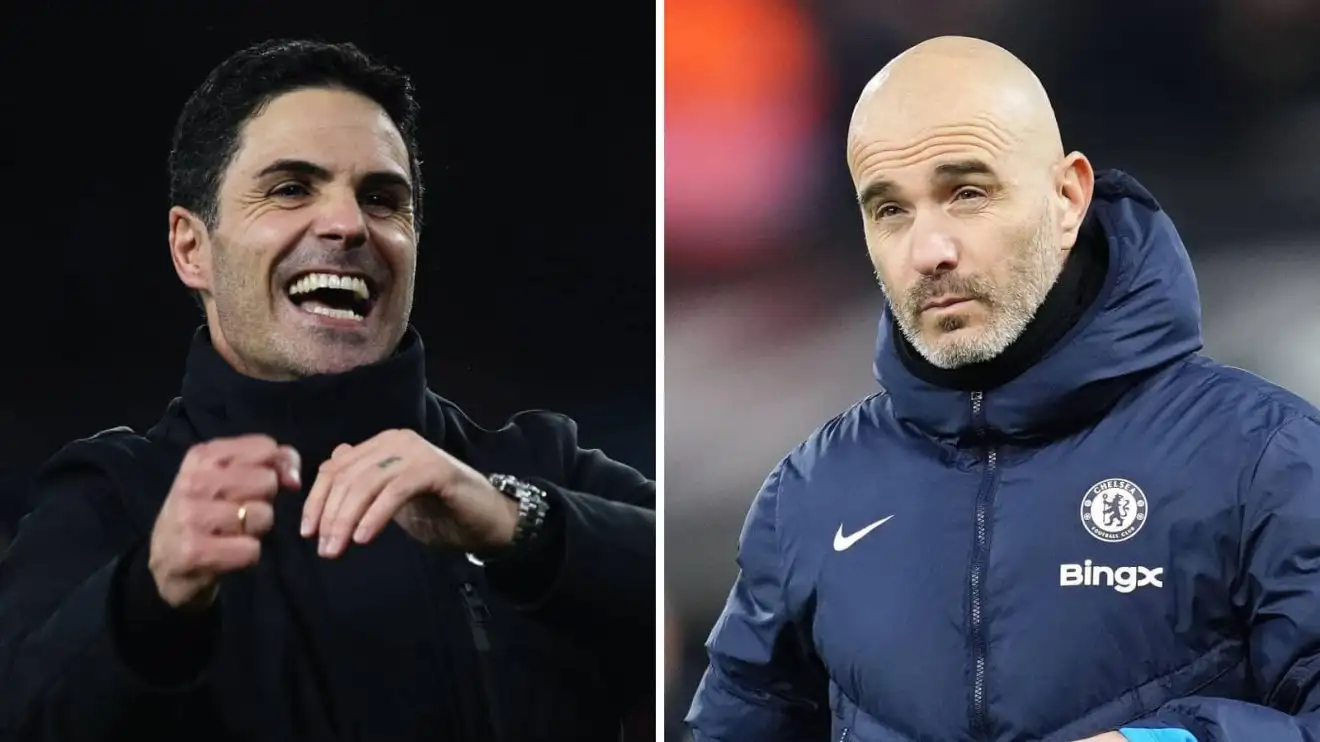 Mikel Arteta Enzo Maresca Arsenal Chelsea