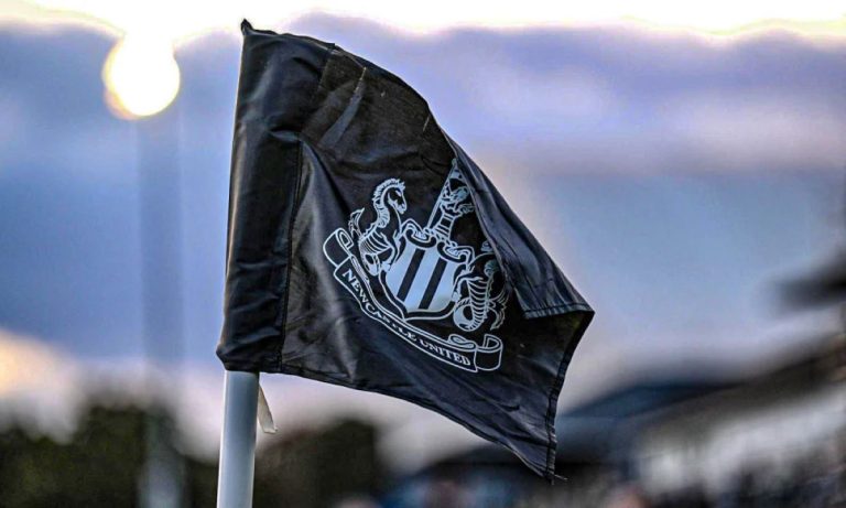Newcastle United corner flag