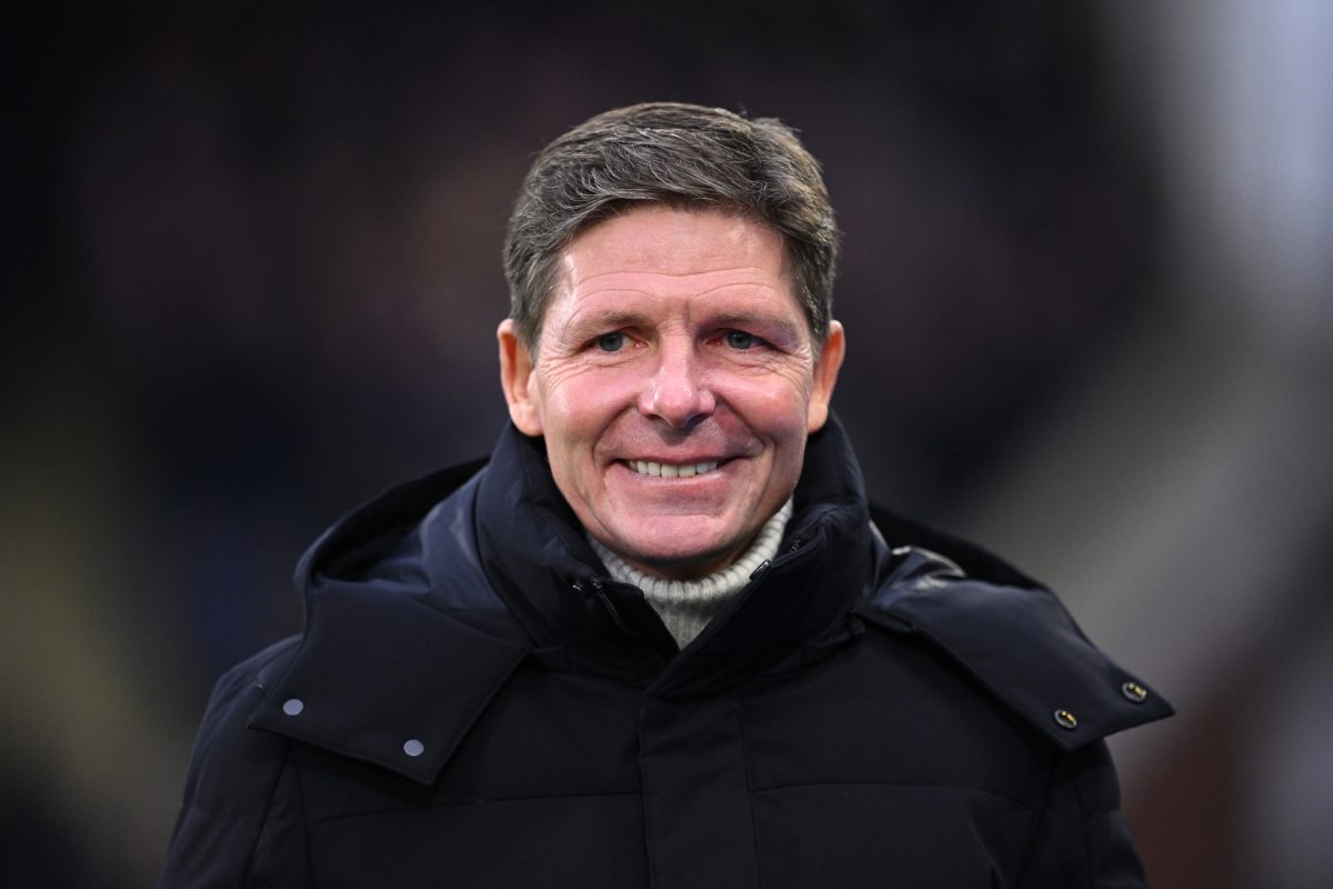 Oliver Glasner Crystal Palace manager