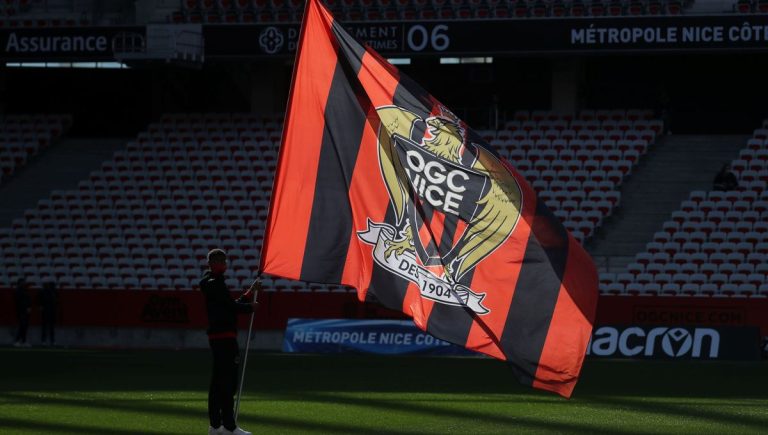 OGC Nice flag