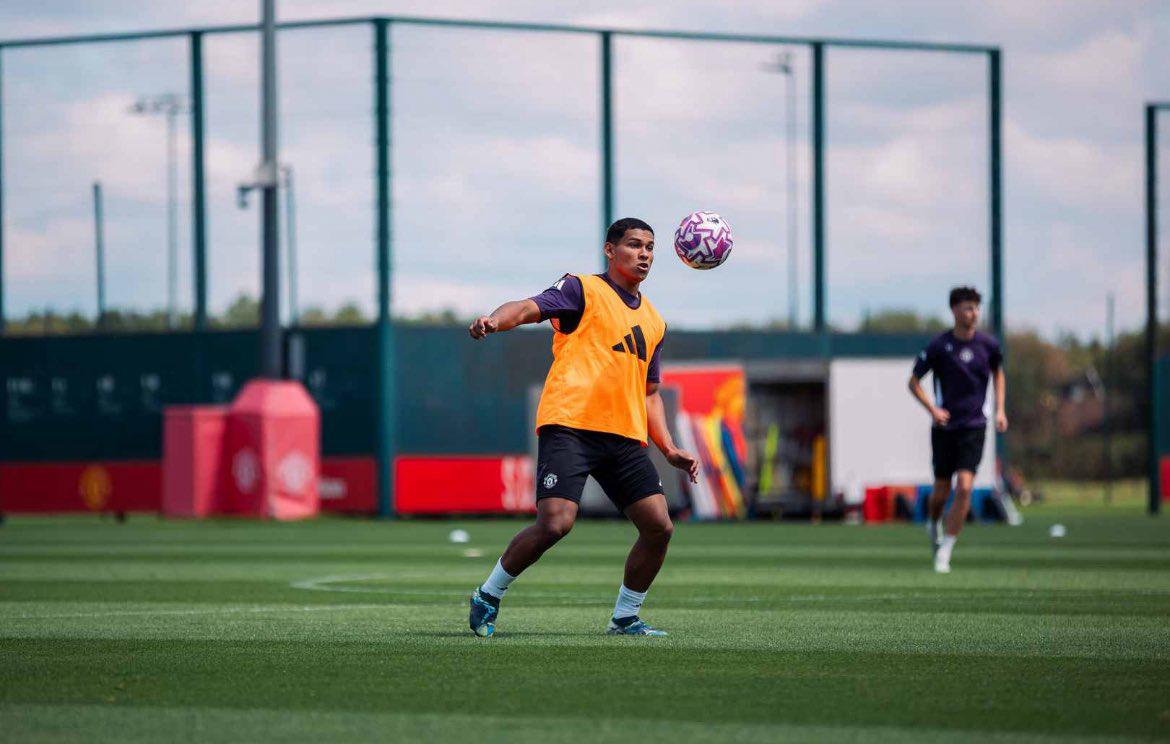 Diego Leon in training