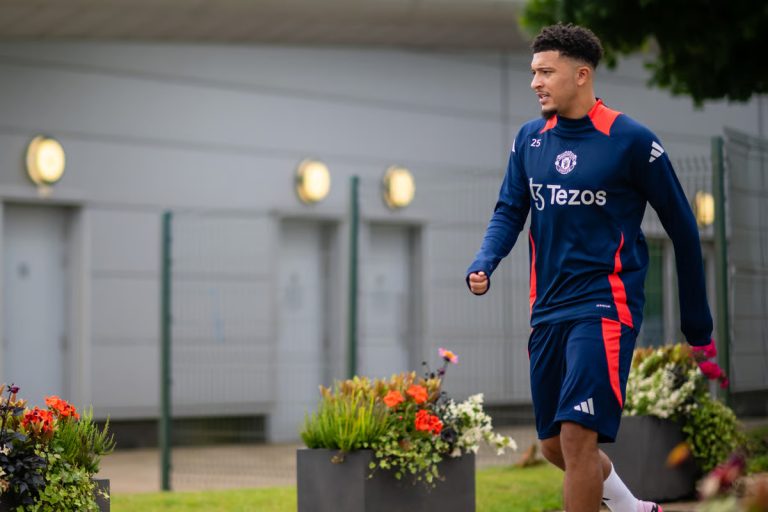 Jadon Sancho training kit