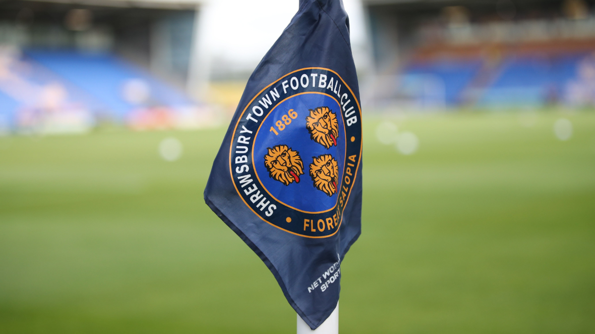 Shrewsbury Town corner flag