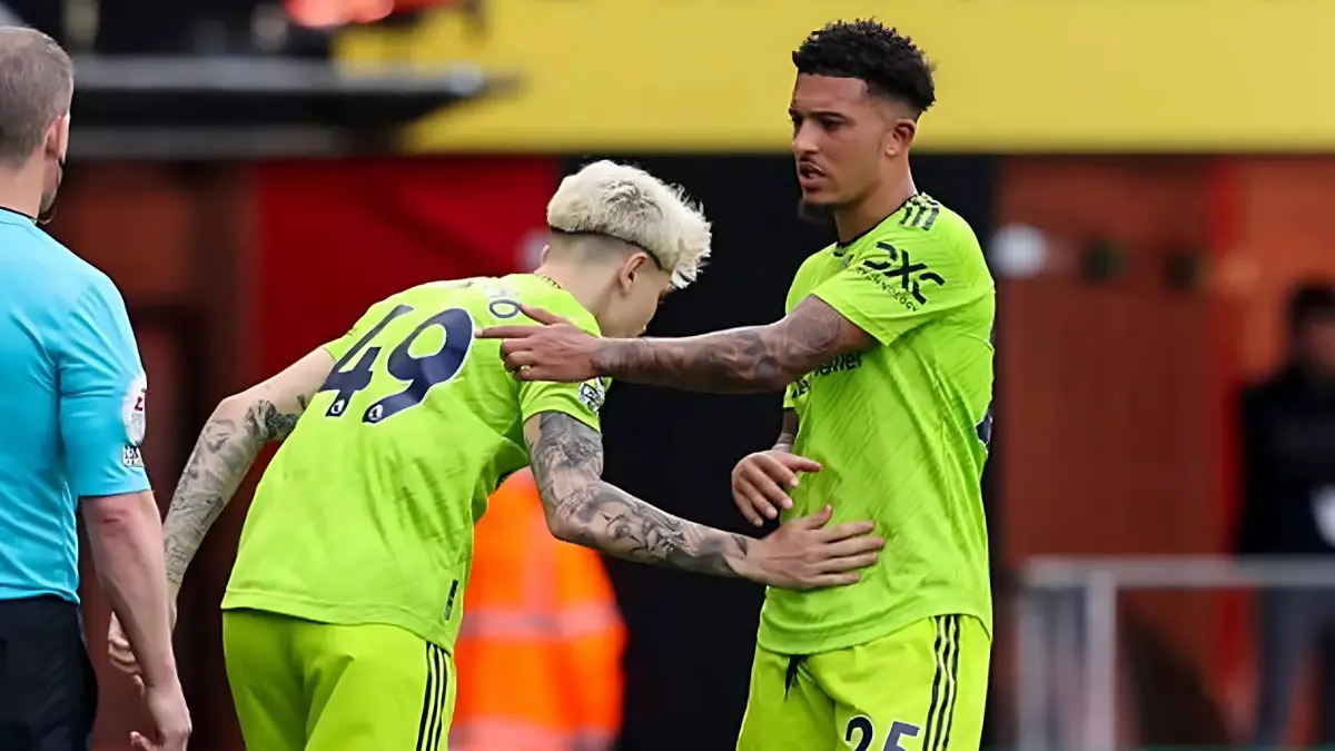 Jadon Sancho Alejandro Garnacho