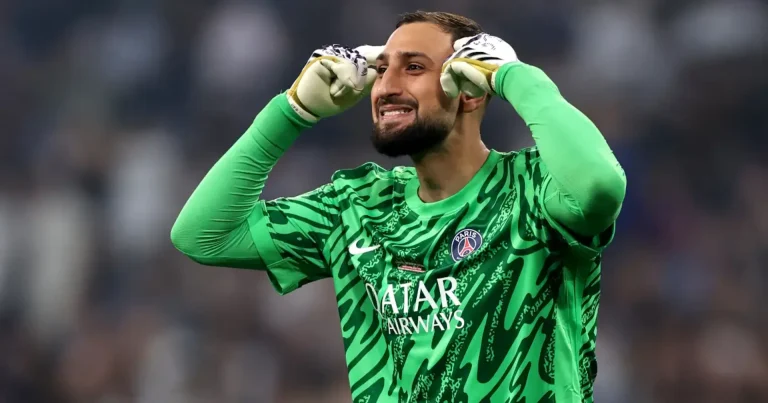Gianluigi Donnarumma PSG goalkeeper