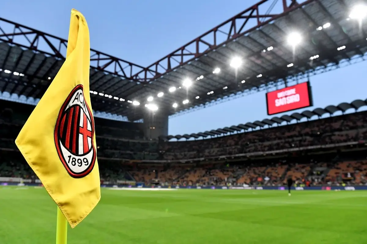 AC Milan corner flag