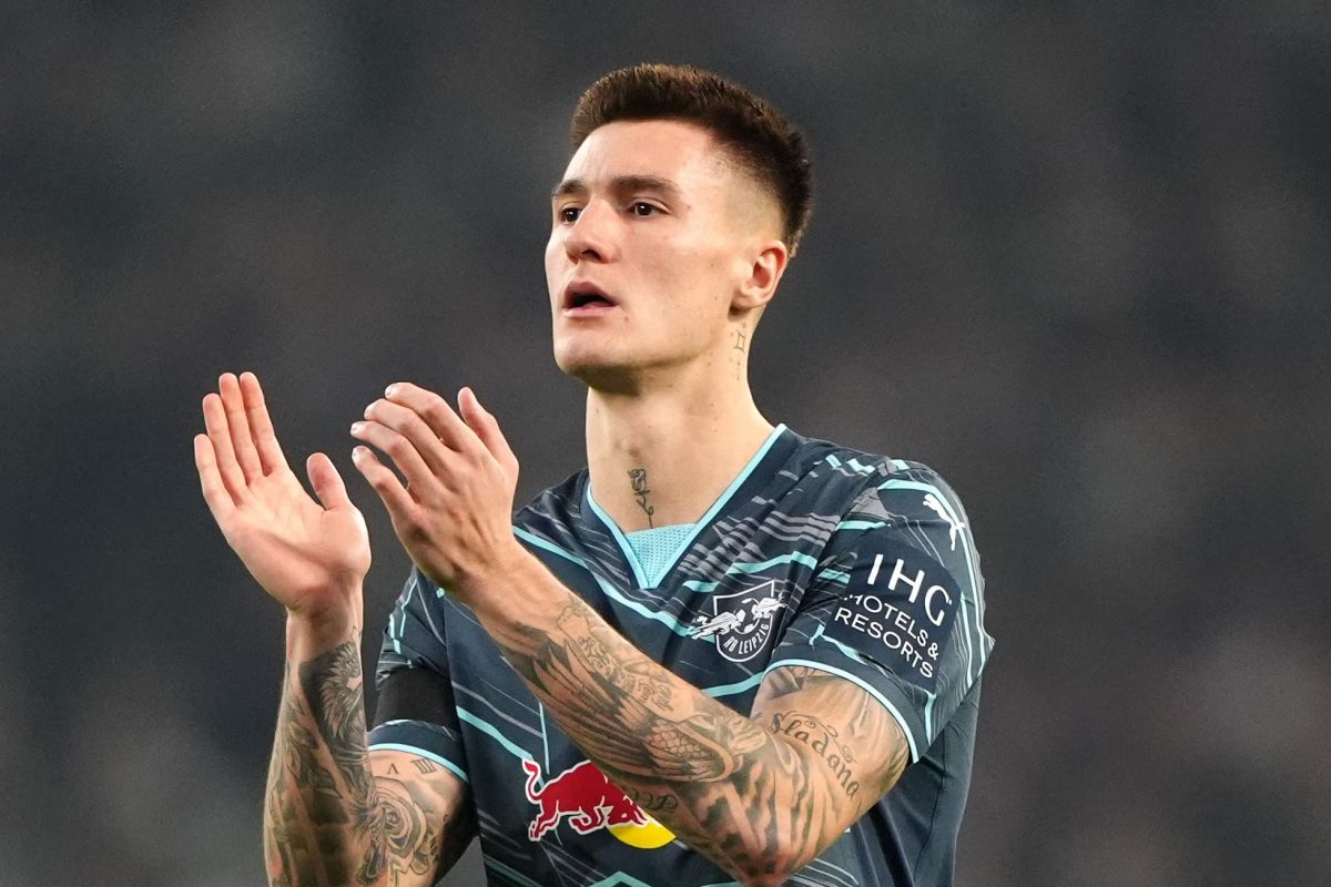 Benjamin Sesko RB Leipzig away kit