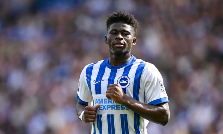 Carlos Baleba Brighton midfielder