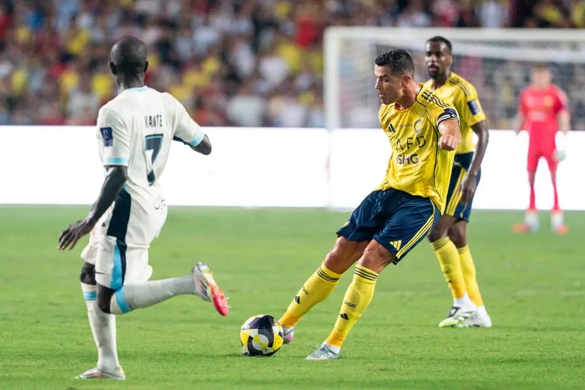 Cristiano Ronaldo in play for Al-Nassr