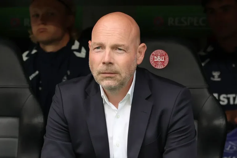 Denmark manager Brian Riemer
