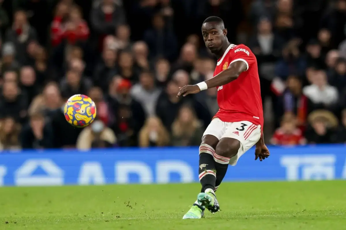 Eric Bailly in play for Manchester United