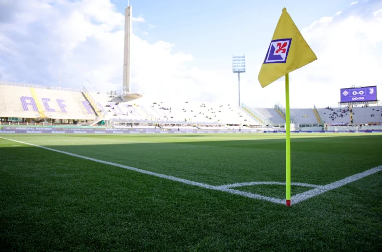 Fiorentina corner flag