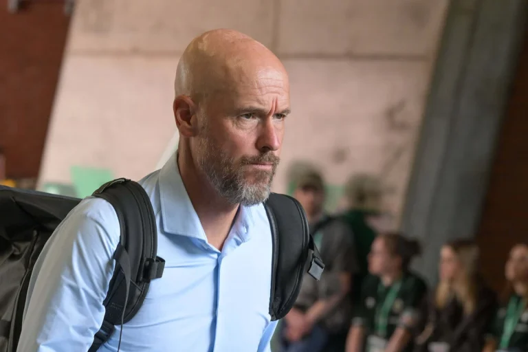 Erik Ten Hag Looking On