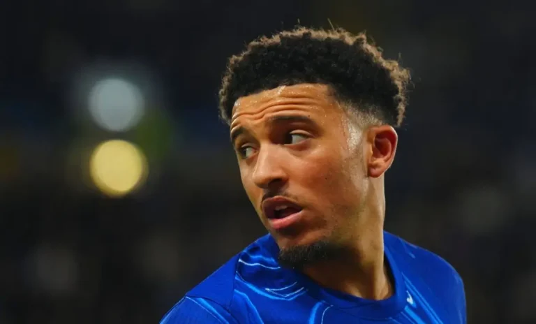 Jadon Sancho close up for Chelsea