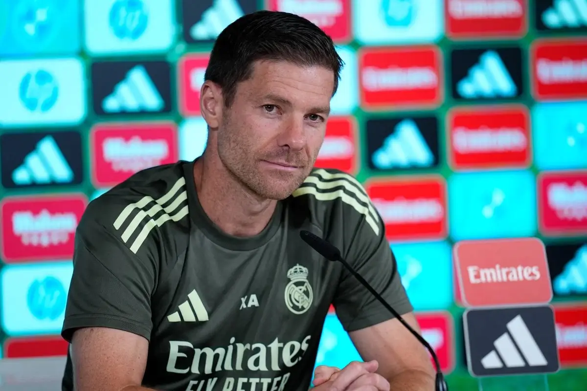 Real Madrid manager Xabi Alonso in press conference