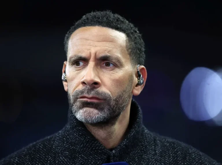 Rio Ferdinand close up