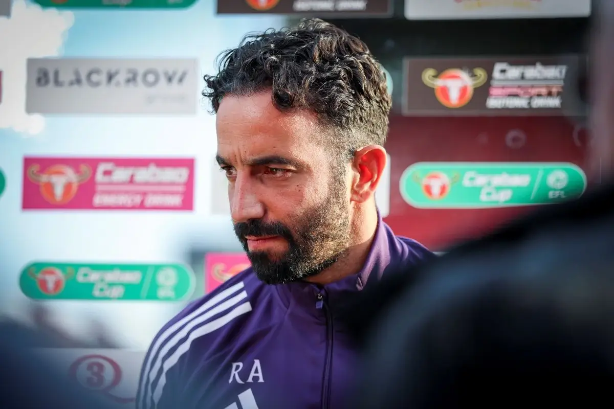 Ruben Amorim interview before Grimsby defeat