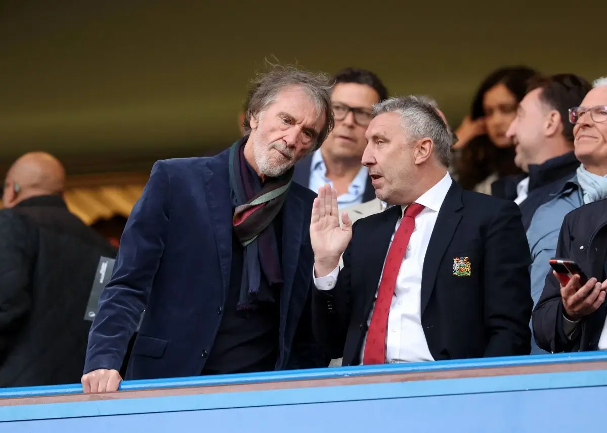 Sir Jim Ratcliffe and Jason Wilcox