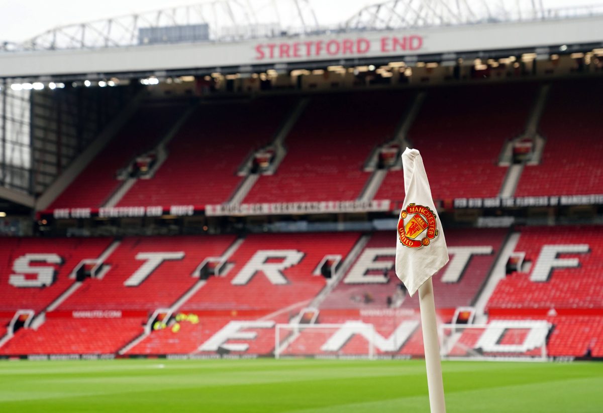 Manchester United corner flag, Old Trafford