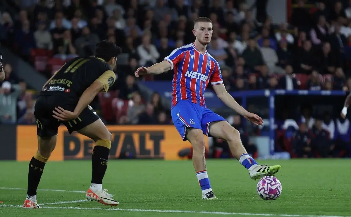 Adam Wharton in play for Crystal Palace