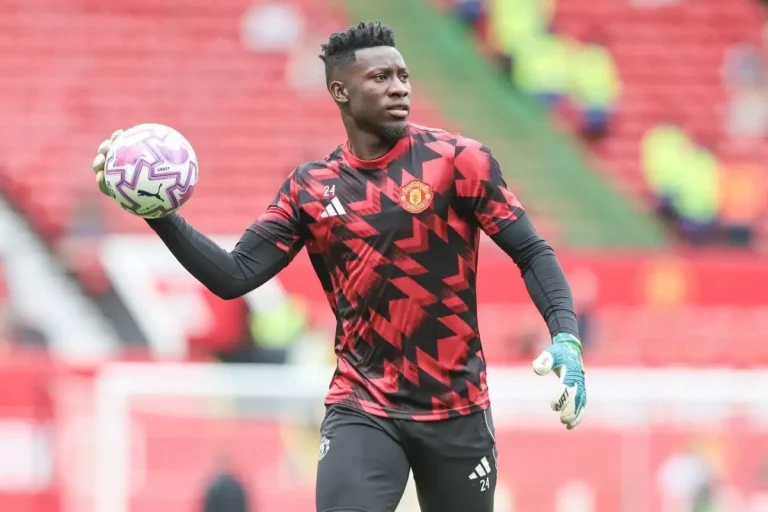 Andre Onana pre-game training gear