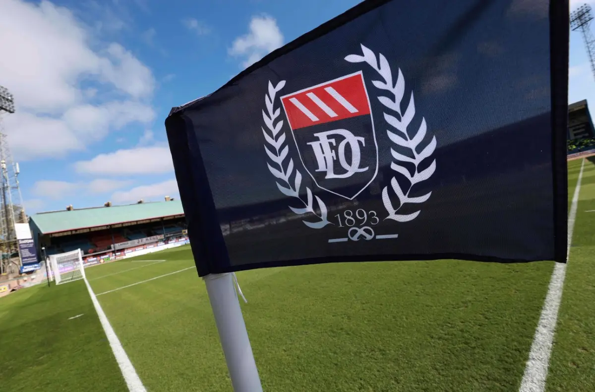 Dundee FC corner flag
