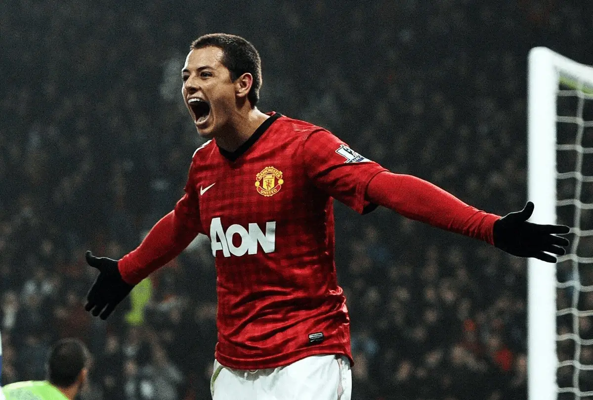 Javier Hernandez Manchester United Celebration