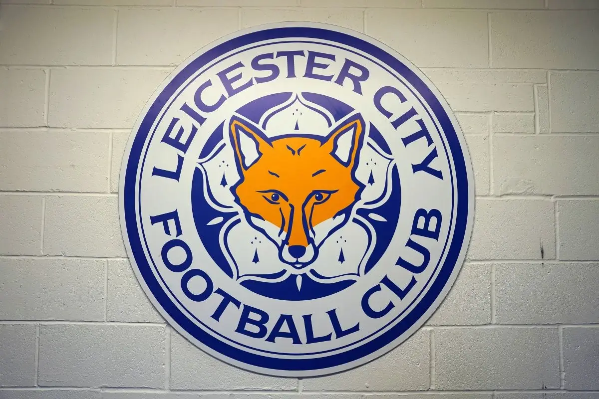 Leicester City crest on wall