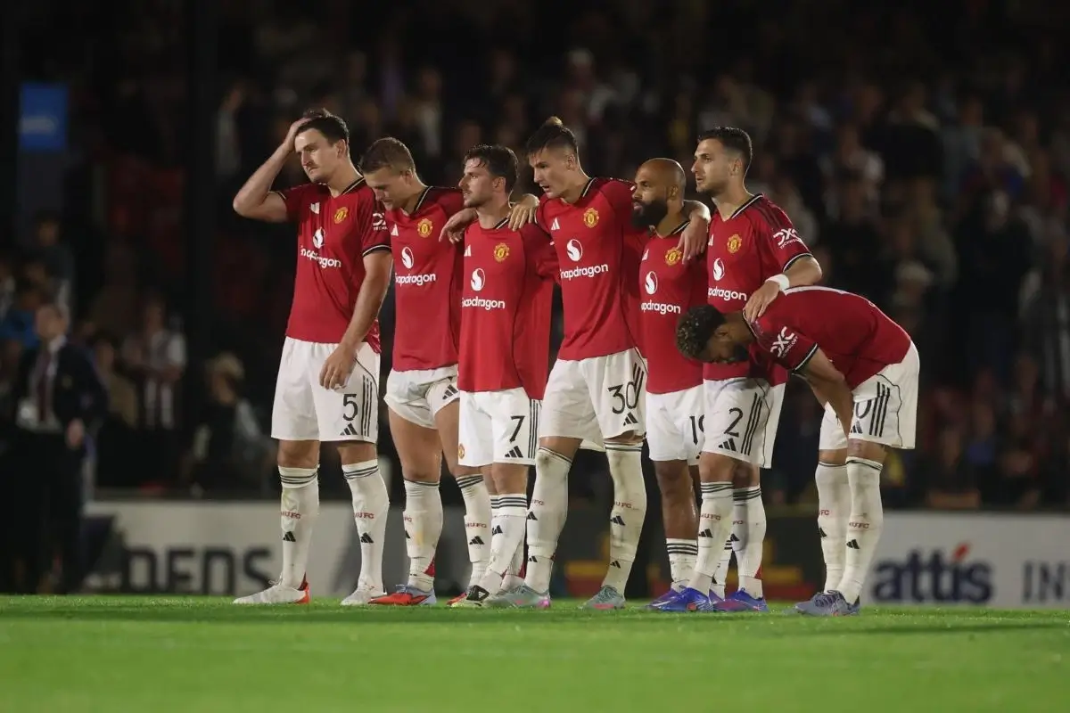 Manchester United penalty lineup