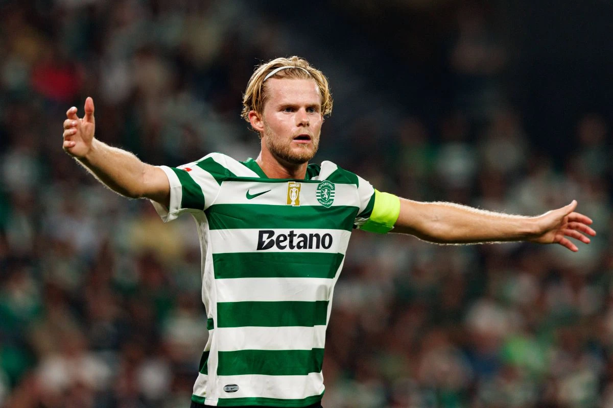 Morten Hjulmand for Sporting CP