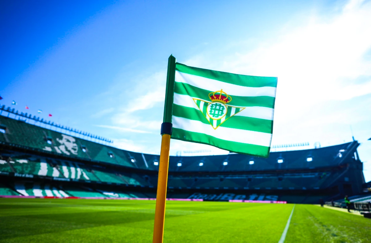 Real Betis corner flag