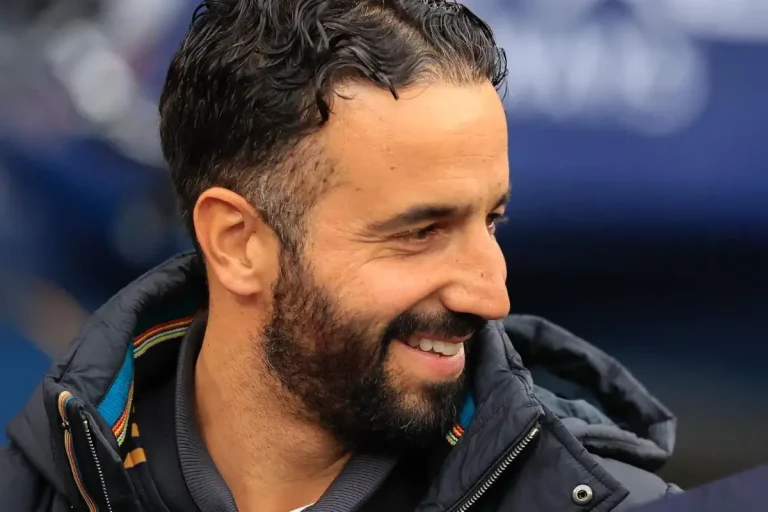 Ruben Amorim close up smiling