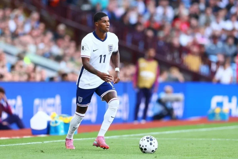 Marcus Rashford Playing For England