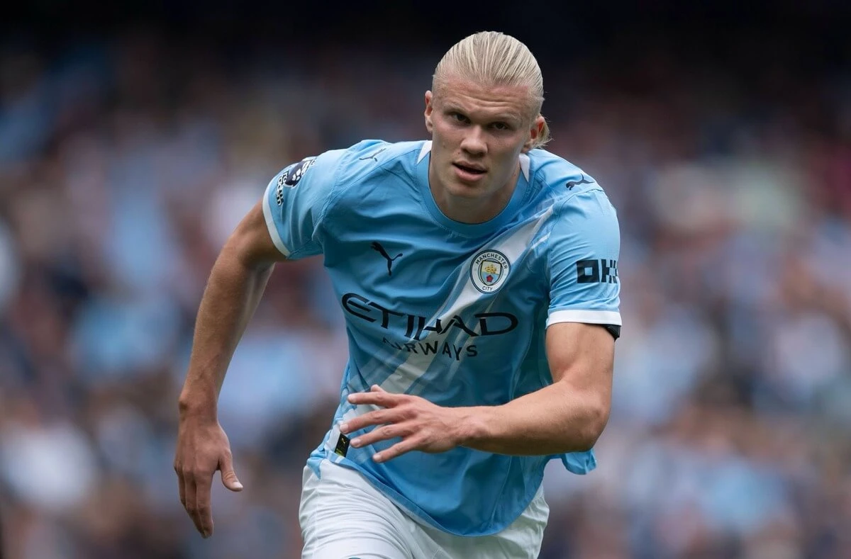 Erling Haaland Playing Manchester City
